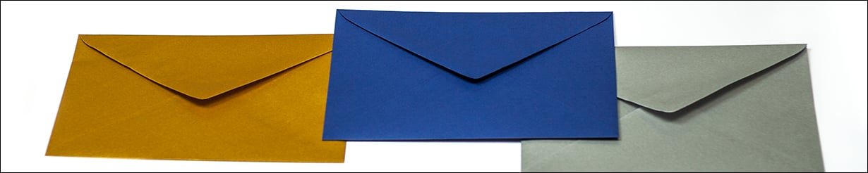 Amplia selección de sobres de colores en formato C5 162 x 229 mm y 157 x 225 mm en Kuvertwelt.de.