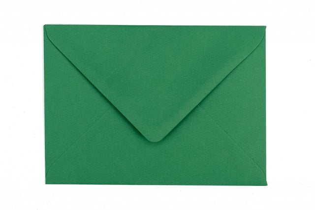 Sobres DIN B6, verde oscuro