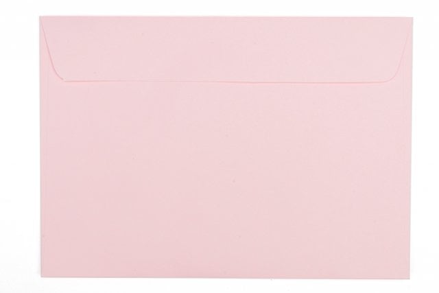 Sobres DIN C5 adhesivos, rosa