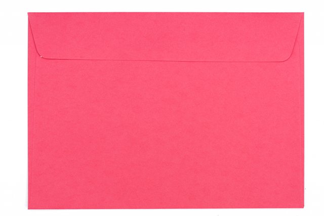 Sobres DIN C5 adhesivos, rosa