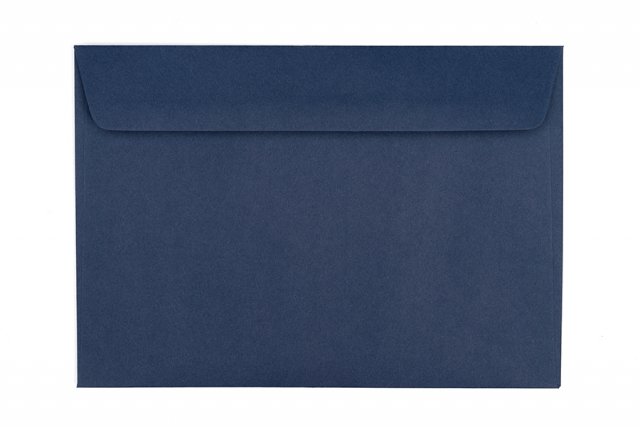 Sobres DIN C5 adhesivos, azul oscuro