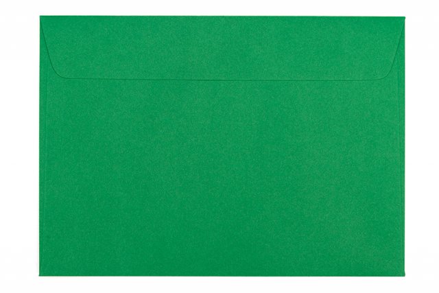 Sobres DIN C5 adhesivos, verde oscuro