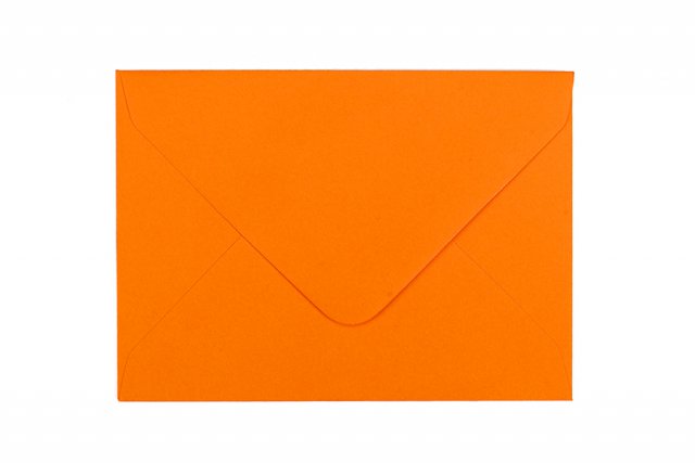 Sobres DIN C7, naranja