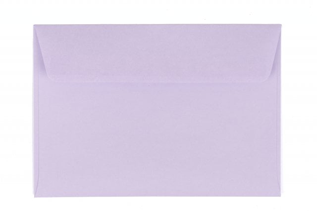 Sobres DIN C6 adhesivos, lavanda