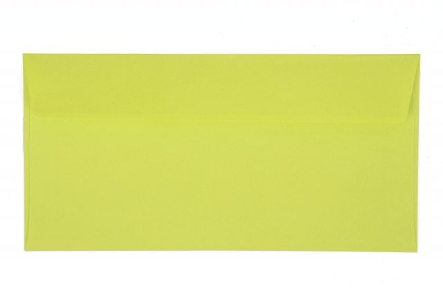 Sobres DIN adhesivo largo, verde mayo
