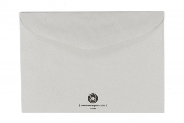 Sobres DIN C6, gris reciclado