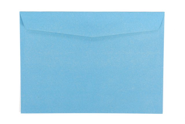 Sobres DIN B6, azul reciclado
