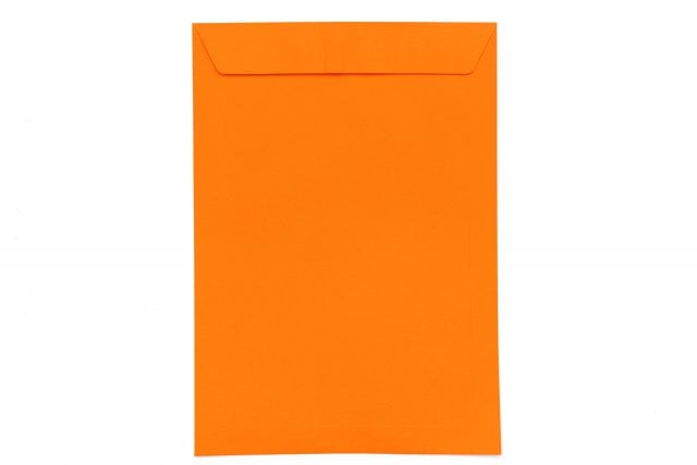 Sobres DIN C4 adhesivos, naranja