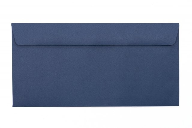 Sobres DIN largo+, impresión azul oscuro