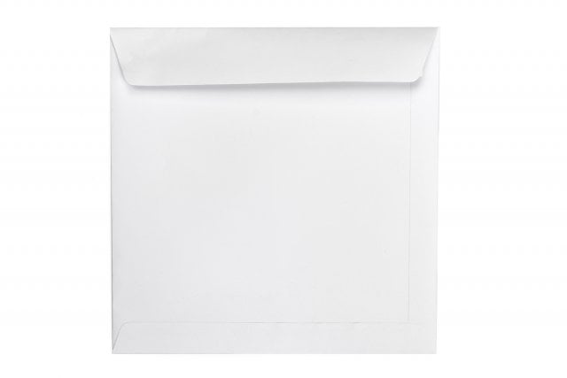 Sobres cuadrados 170x170 mm, blancos