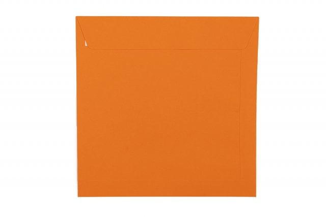 Sobres cuadrados 220x220 mm, naranja