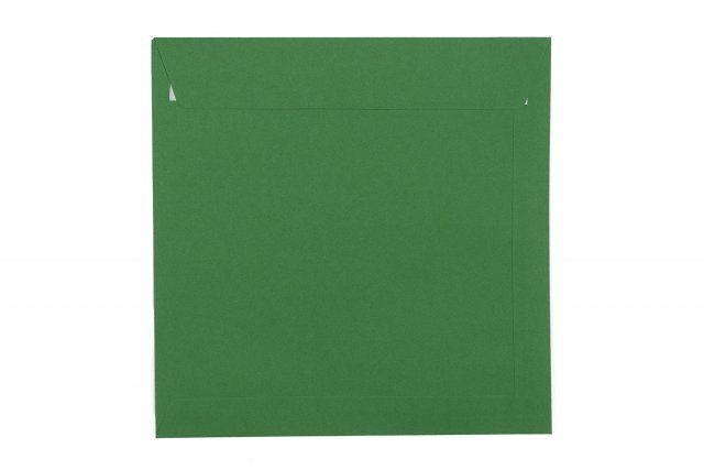 Sobres cuadrados 220x220 mm, verde oscuro