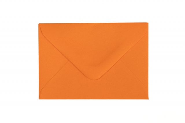 Sobres 65x94mm, naranja