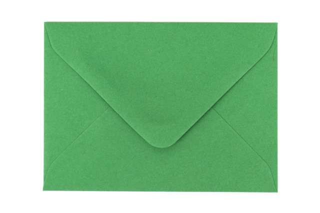Sobres 65x94mm, verde oscuro