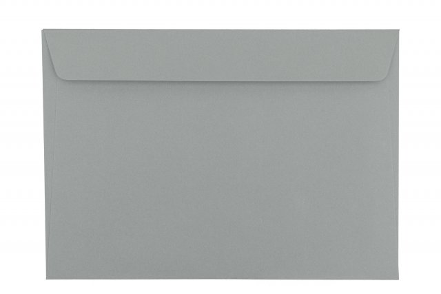 Sobres DIN C5 adhesivos, gris