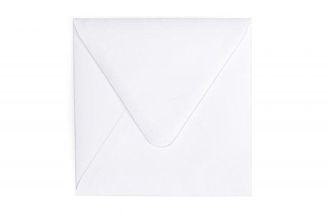 Sobres cuadrados 113x113 mm, blancos