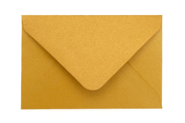 Sobres 65x94mm, oro