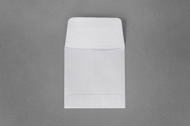 Sobres cuadrados 60 x 60 mm, blancos