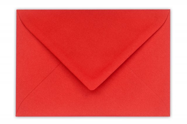 Sobres DIN C6, rojo
