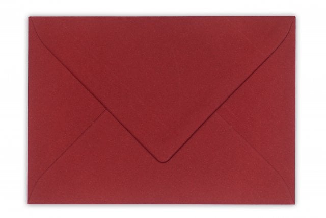 Sobres DIN C6, rojo oscuro