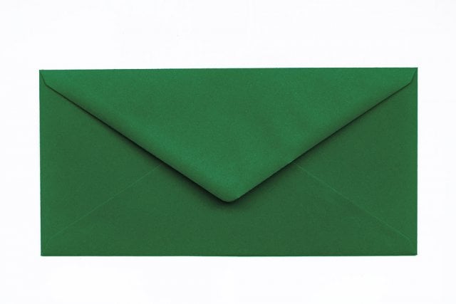 Sobres DIN largo, verde oscuro
