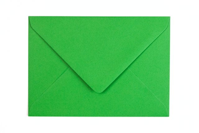 Sobres DIN C6, verde