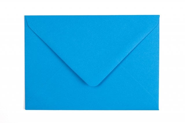 Sobres DIN C6, azules