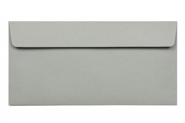 Sobres DIN largo adhesivo, gris