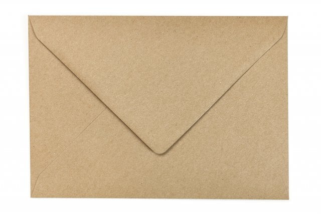 Sobres DIN C5, papel kraft