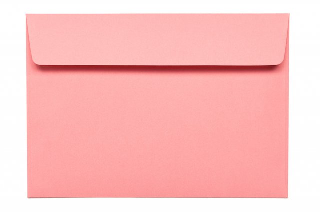 Sobres DIN C6 adhesivos, rosa