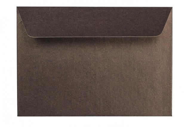 Sobres DIN C6 adhesivos, bronce