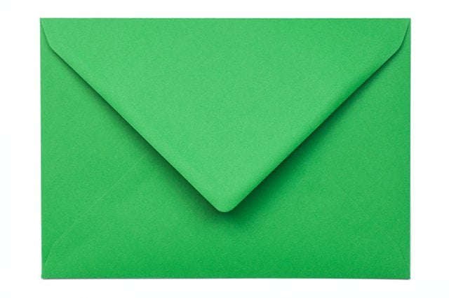 Sobres DIN C5, verde