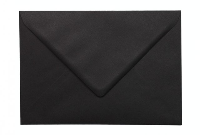 Sobres DIN C5, negro