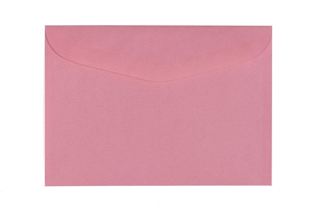 Sobres DIN C6, reciclados rojo