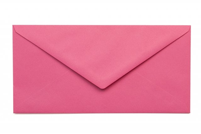 Sobres DIN largo, rosa