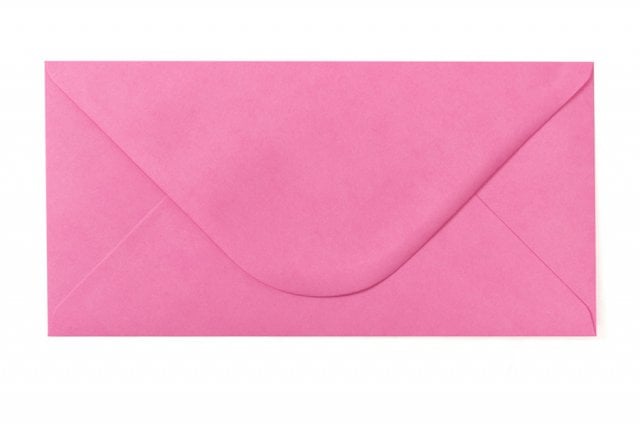 Sobres DIN largos, rosa intenso
