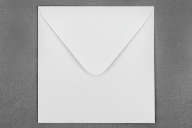 Sobres cuadrados 155x155 mm, blancos