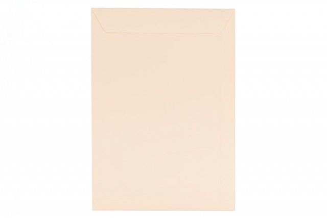 Sobres DIN C4 adhesivos, crema