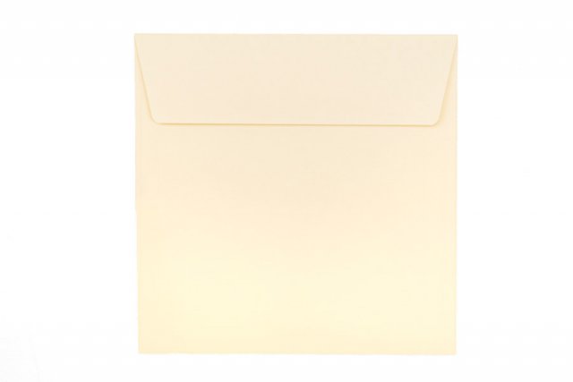 Sobres cuadrados 160x160 mm, crema