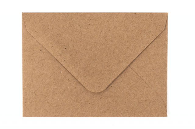 Sobres DIN C7, papel kraft