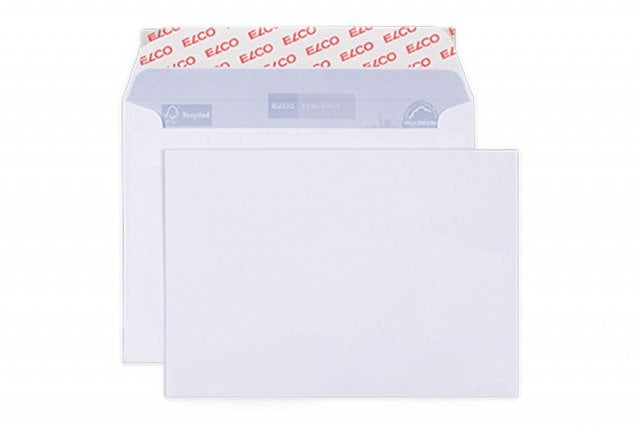 Sobres Elco Proclima DIN C6 adhesivo, blanco
