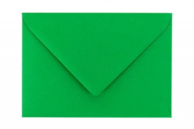 Sobres DIN C6, verde