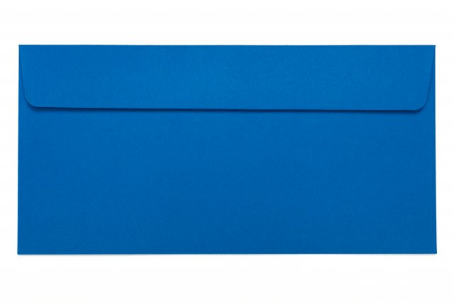 Sobres DIN adhesivo largo, azul real
