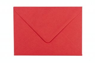 Sobres DIN B6, rojo