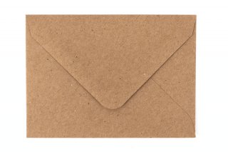 Sobres DIN B6, papel kraft