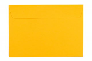 Sobres DIN C5 adhesivos, amarillo intenso