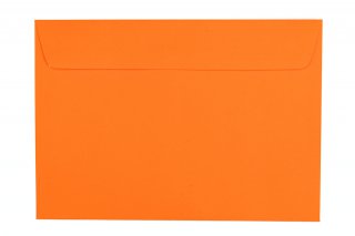 Sobres DIN C5 adhesivos, naranja