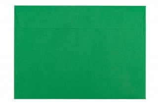 Sobres DIN C5 adhesivos, verde oscuro