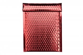 Sobres DIN C5 acolchados, rojos