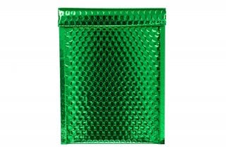 Sobres DIN C5 acolchados, verdes